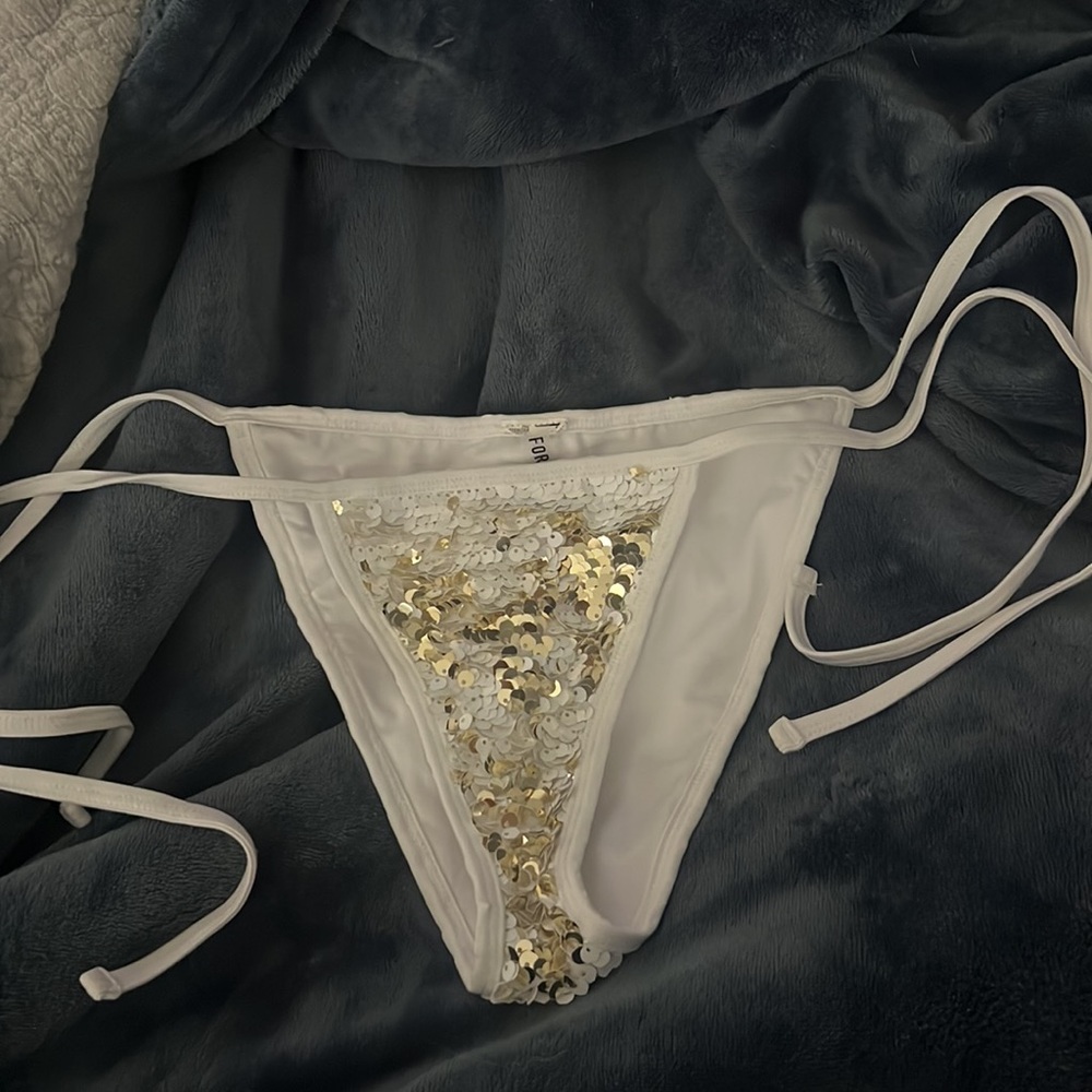 Forever 21 sequin bikini bottoms